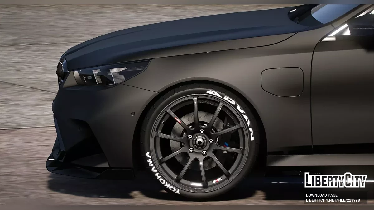 Wheel Advan Racing RZ 11 + Yokohama Advan Neova AD08R v1 / GTA 5