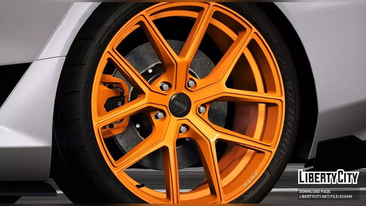 Wheel Momo RF-01 + Valino Pergea 08-RS v1 / GTA 5