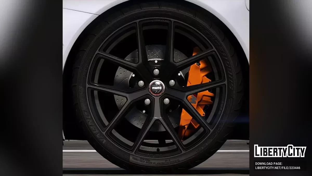 Wheel Momo RF-01 + Valino Pergea 08-RS v1 / GTA 5