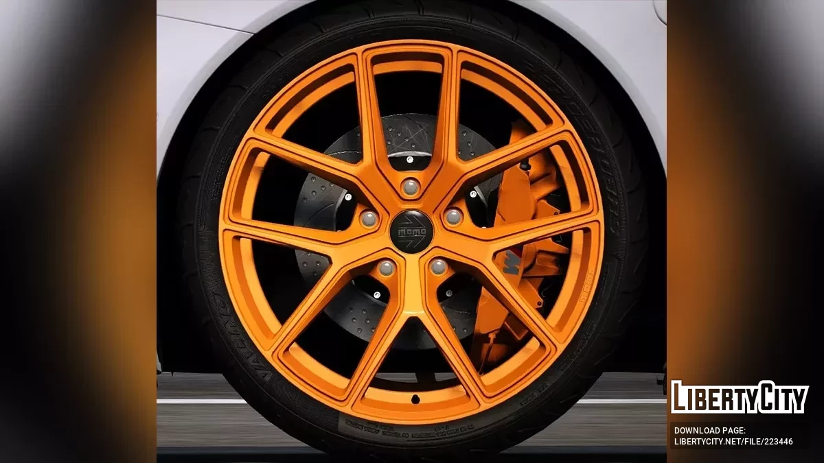 Wheel Momo RF-01 + Valino Pergea 08-RS v1 / GTA 5