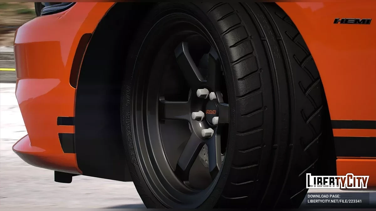 Wheel Rays Volk Racing TE37V + Goodride Sport RS / GTA 5
