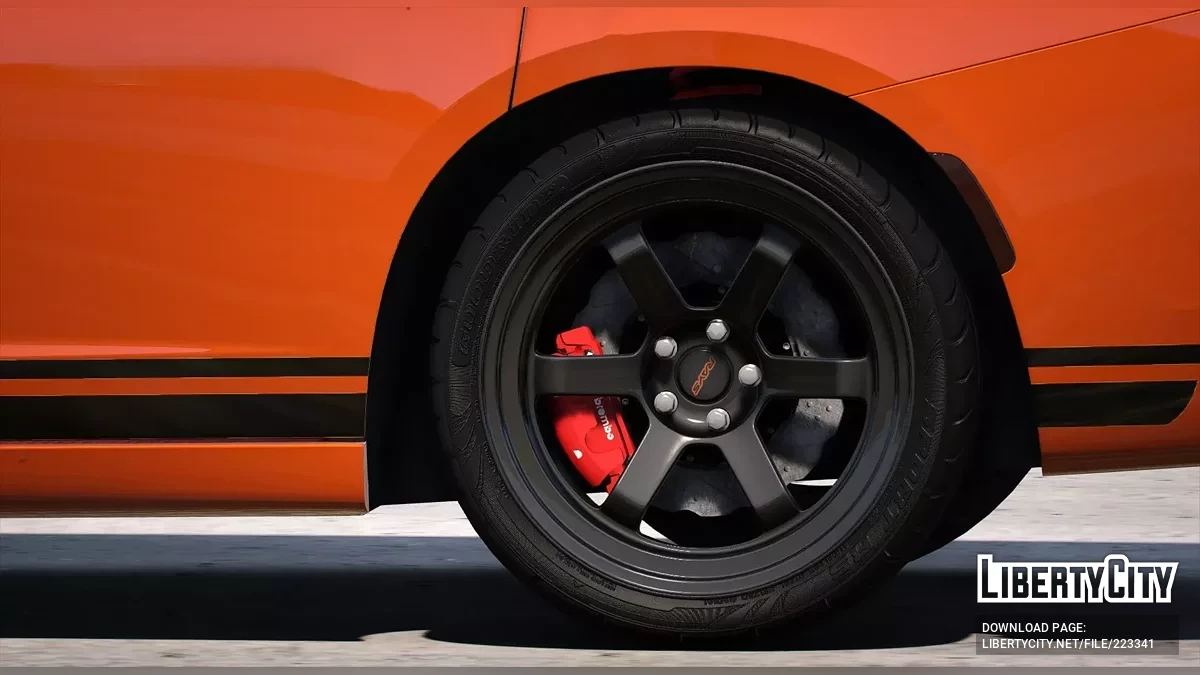 Wheel Rays Volk Racing TE37V + Goodride Sport RS / GTA 5