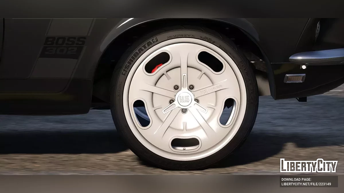 Wheel US Mags Bonneville + Shibata Rydanz Revimax R23 v1 / GTA 5