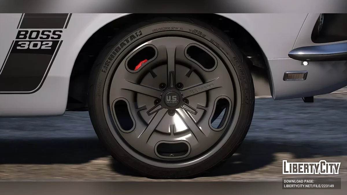 Wheel US Mags Bonneville + Shibata Rydanz Revimax R23 v1 / GTA 5
