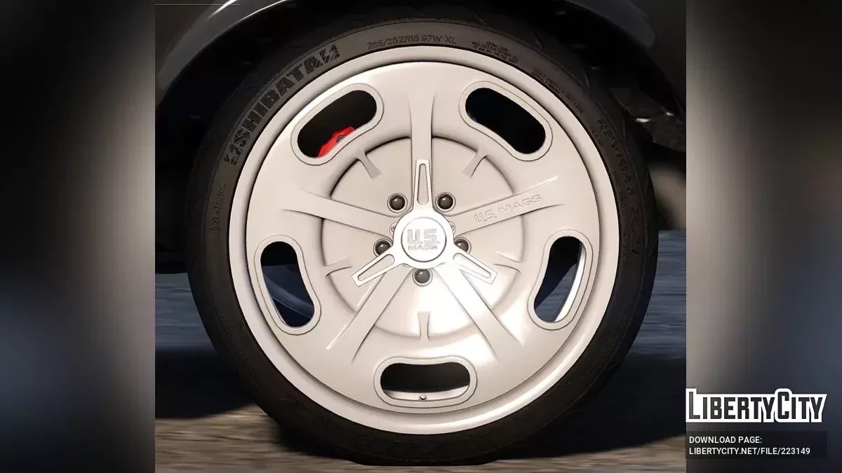 Wheel US Mags Bonneville + Shibata Rydanz Revimax R23 v1 / GTA 5
