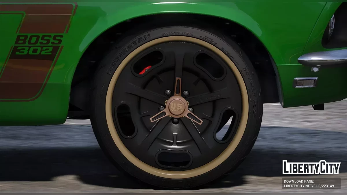 Wheel US Mags Bonneville + Shibata Rydanz Revimax R23 v1 / GTA 5