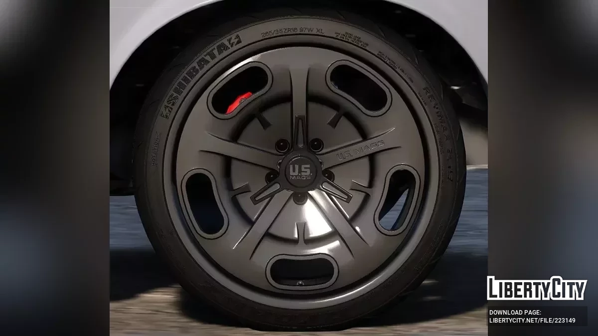 Wheel US Mags Bonneville + Shibata Rydanz Revimax R23 v1 / GTA 5