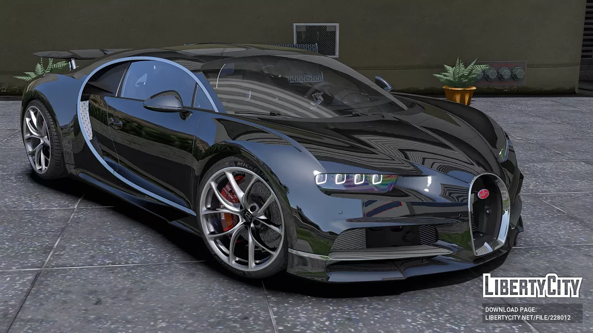 Диски Bugatti Chiron 2016 / GTA 5