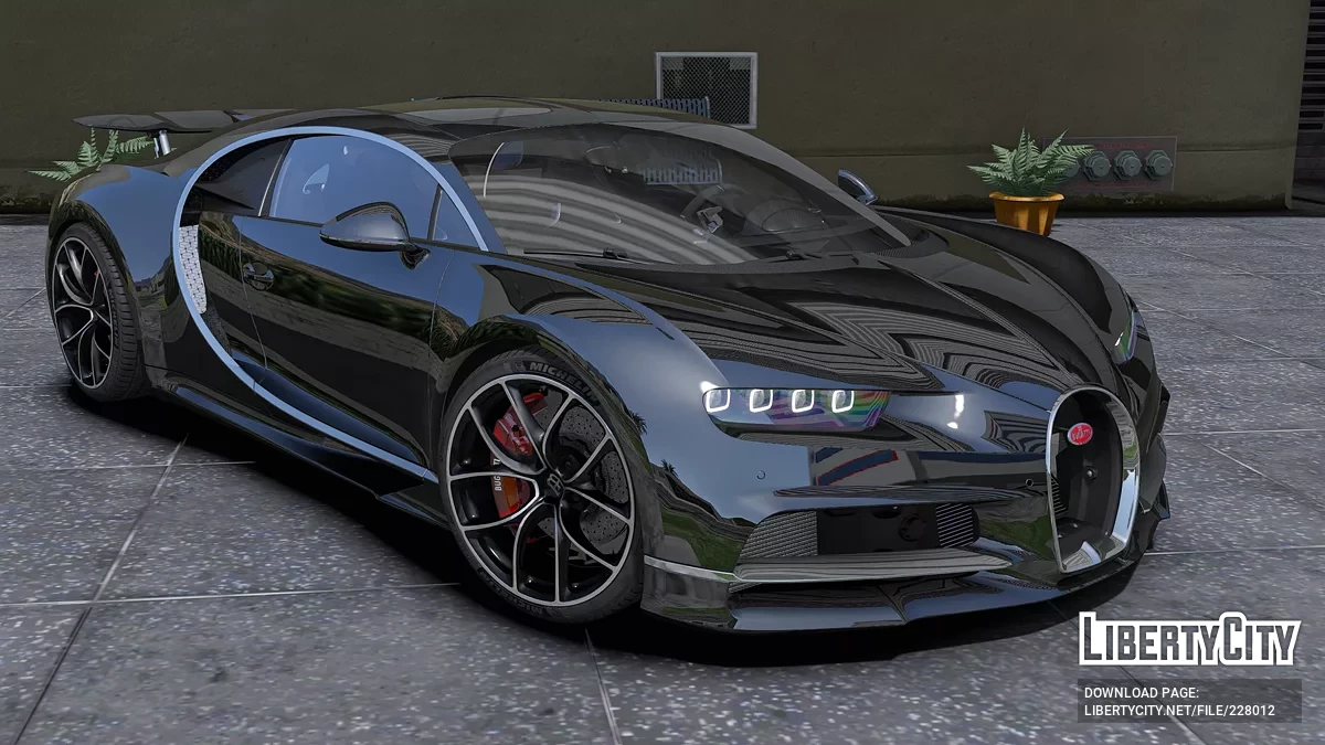 Диски Bugatti Chiron 2016 / GTA 5