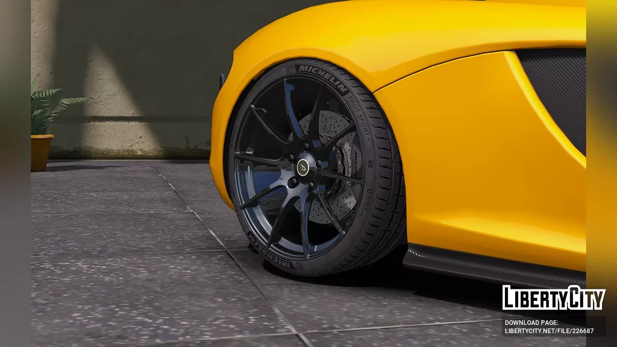 Wheel Mclaren P1 / GTA 5