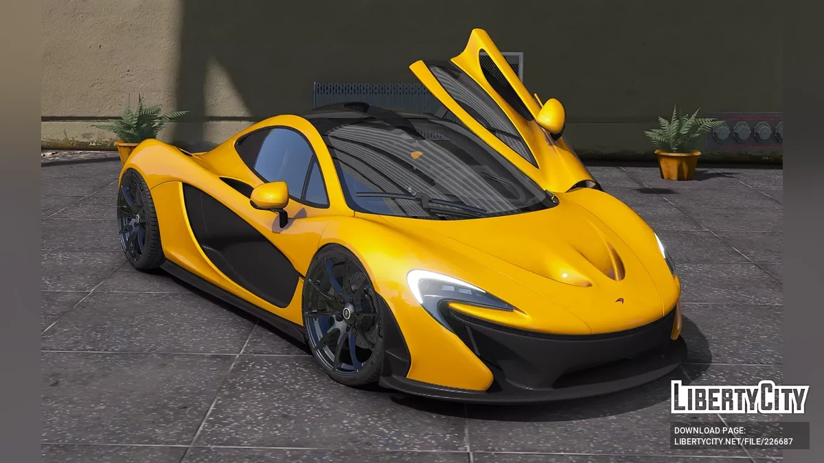 Wheel Mclaren P1 / GTA 5