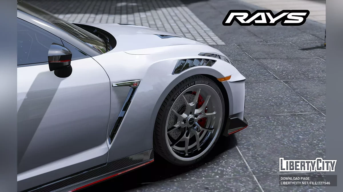 Wheel Rays Volk Racing G025 LC / GTA 5