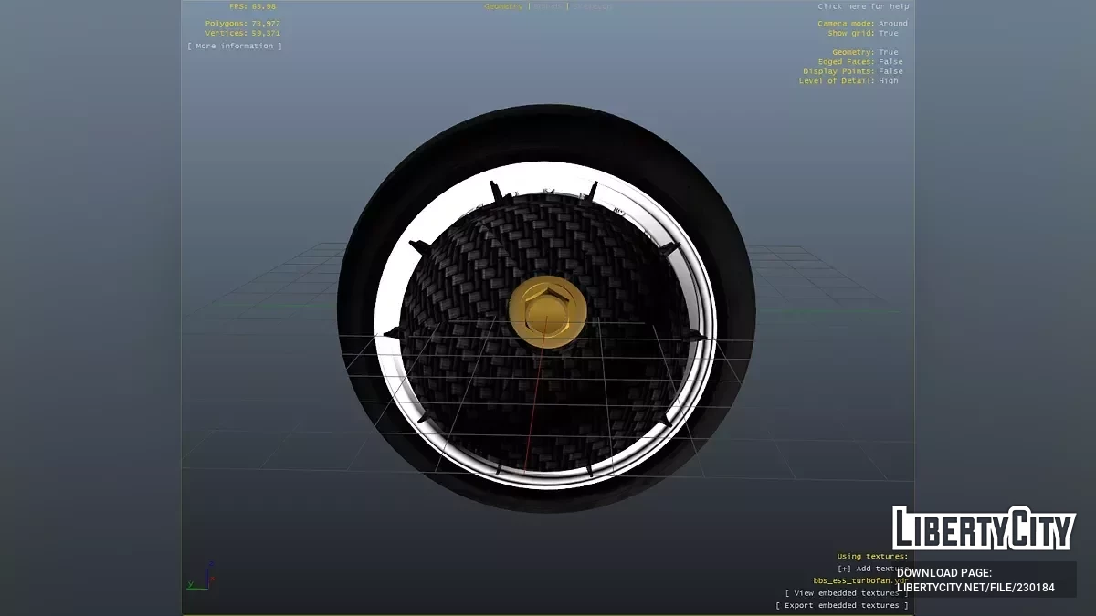 BBS E55 TurboFan [Replace/Addon] / GTA 5