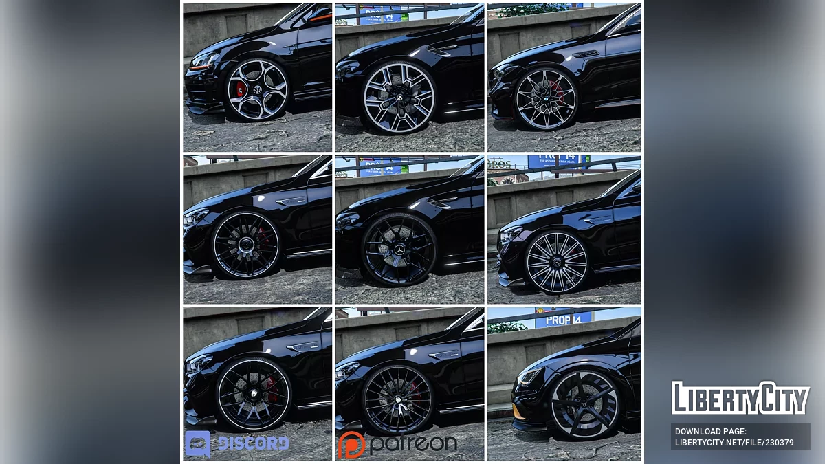 Диски Audi TT RS 2019 [Replace] / GTA 5