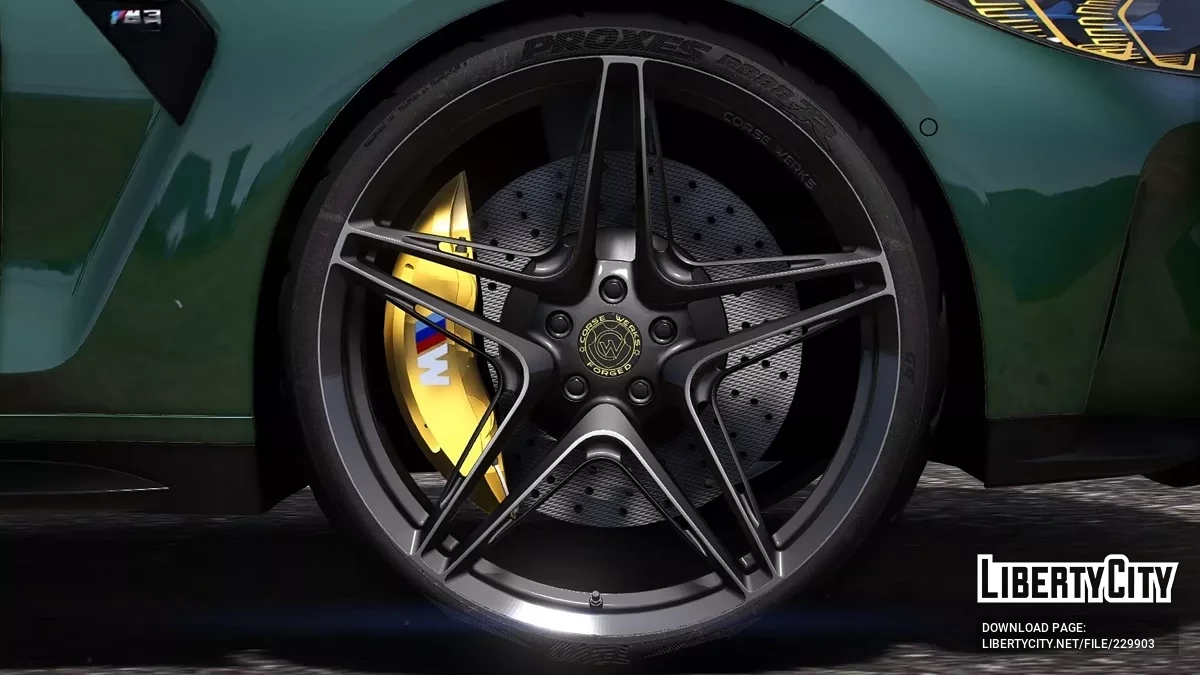 Диски Corse Werks EX D101 [Add-On / Replace] / GTA 5