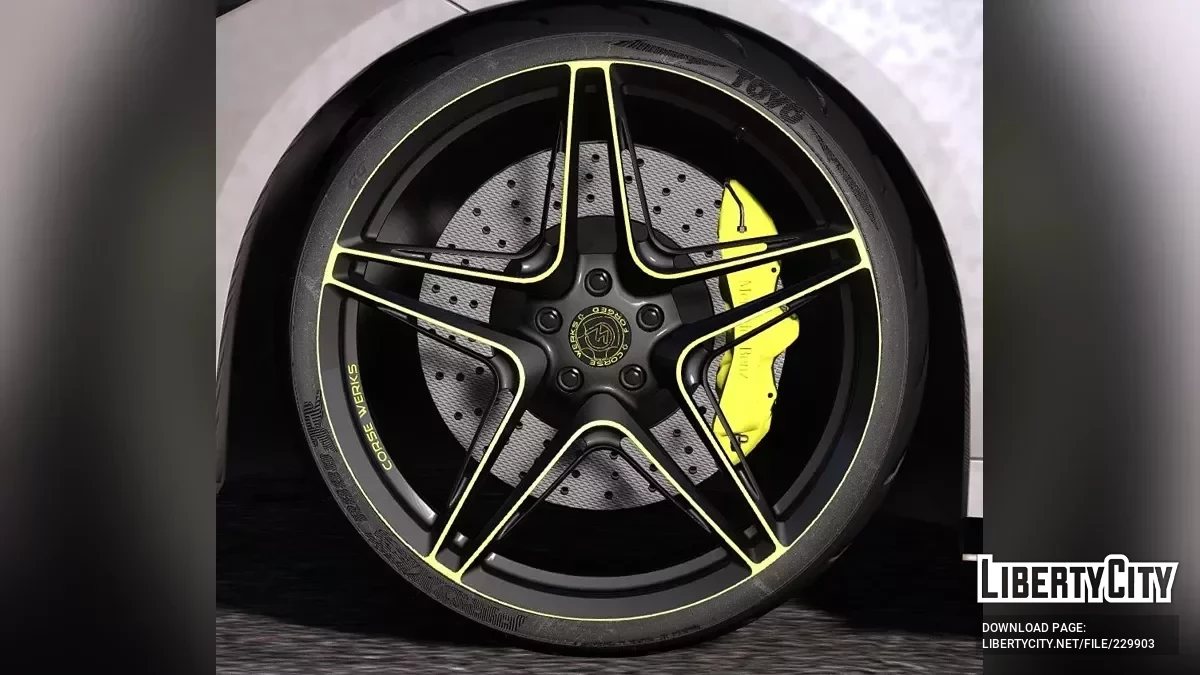 Диски Corse Werks EX D101 [Add-On / Replace] / GTA 5