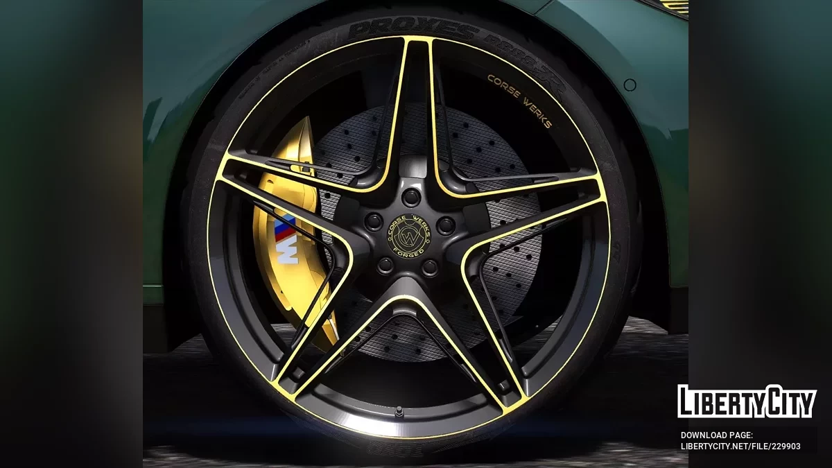 Диски Corse Werks EX D101 [Add-On / Replace] / GTA 5