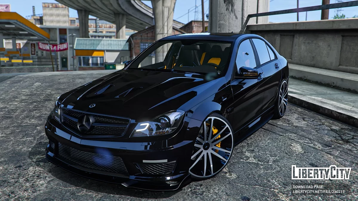 Диски Mercedes-Benz SL 65 AMG Black Series / GTA 5