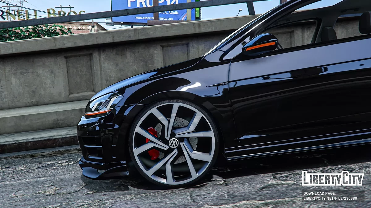 Диски Volkswagen Golf 7 GTI Clubsport 2016 [Replace] / GTA 5