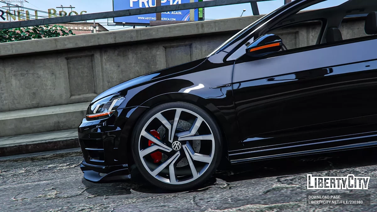 Диски Volkswagen Golf 7 GTI Clubsport 2016 [Replace] / GTA 5