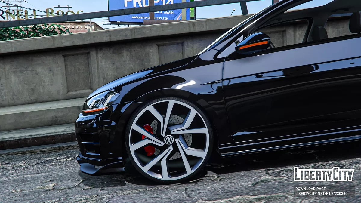 Диски Volkswagen Golf 7 GTI Clubsport 2016 [Replace] / GTA 5