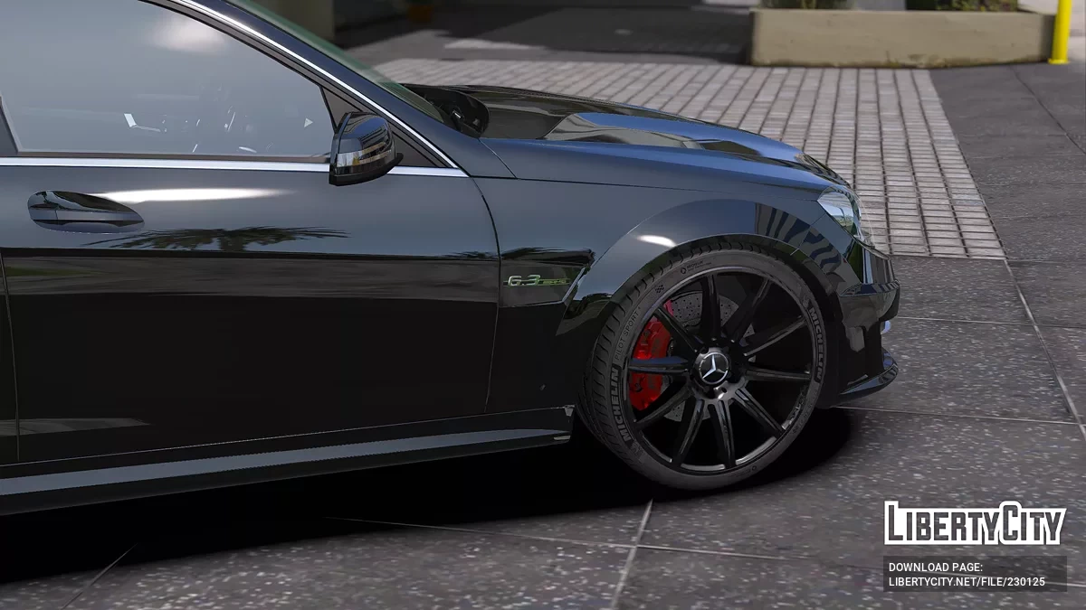 Колеса Mercedes-Benz C63 AMG 2012 M2 Michelin / GTA 5