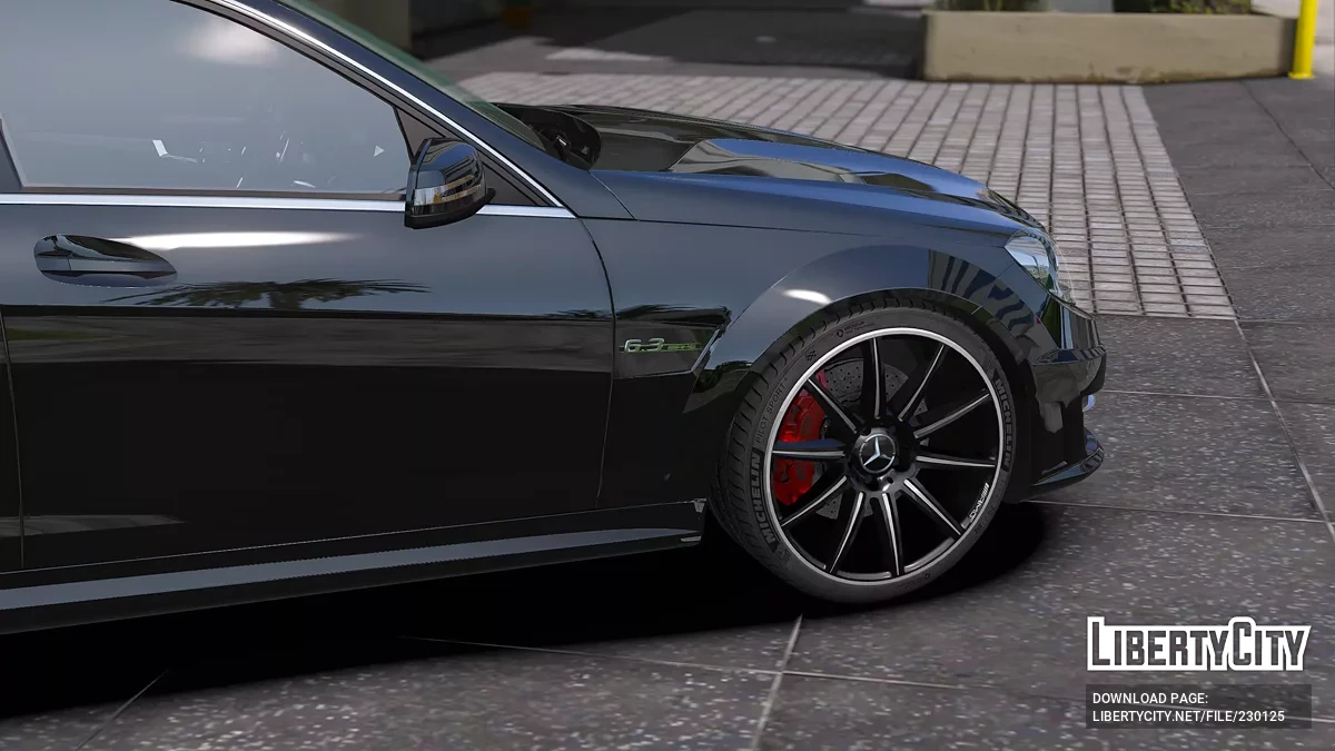 Колеса Mercedes-Benz C63 AMG 2012 M2 Michelin / GTA 5