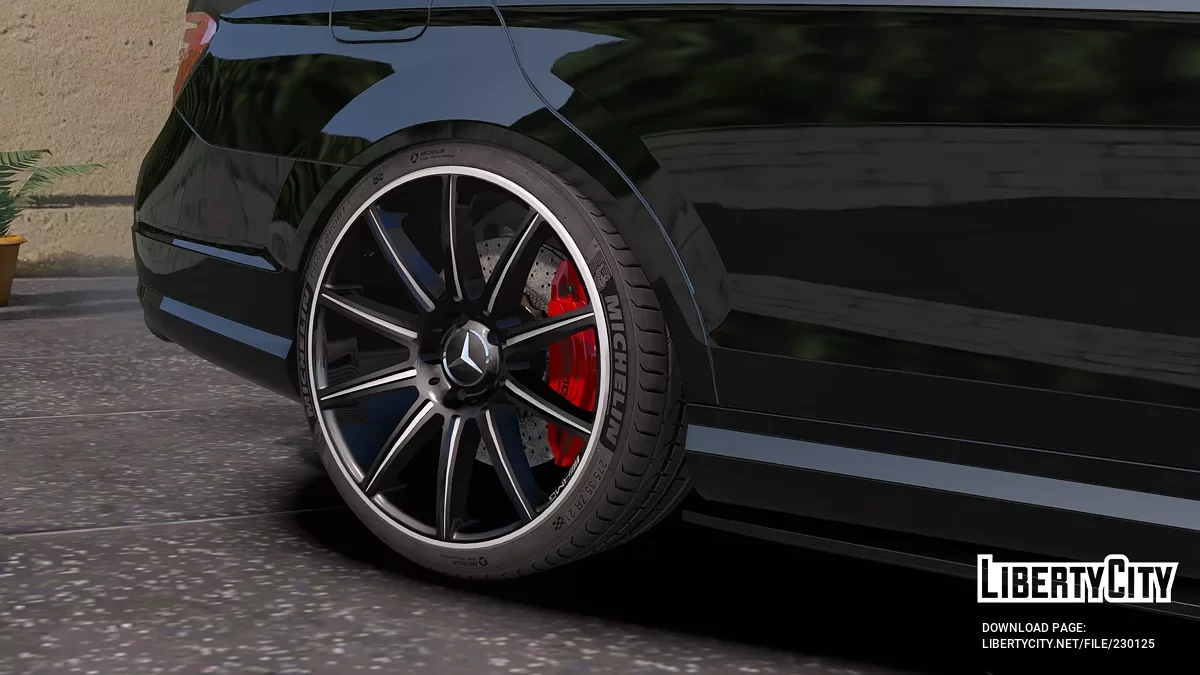 Колеса Mercedes-Benz C63 AMG 2012 M2 Michelin / GTA 5