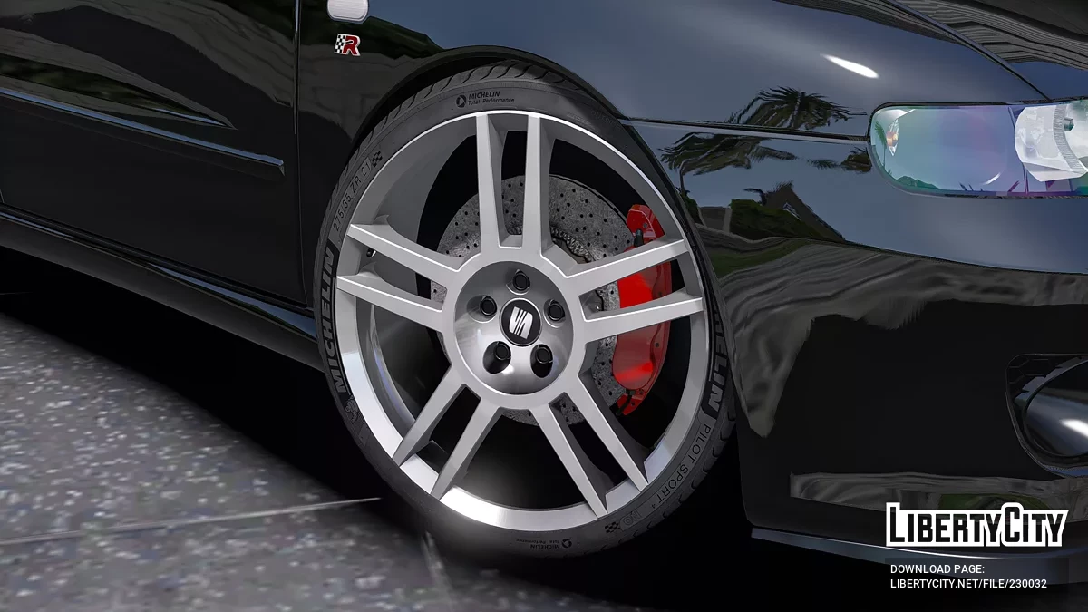 Колеса Seat Leon Mk1 Cupra R 2005 Michelin / GTA 5