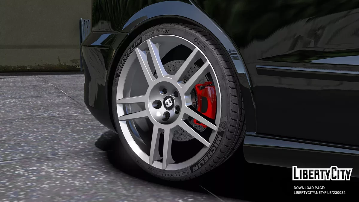 Колеса Seat Leon Mk1 Cupra R 2005 Michelin / GTA 5