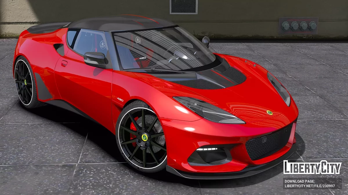 Колеса Lotus Evora GT-430 Michelin 4 / GTA 5