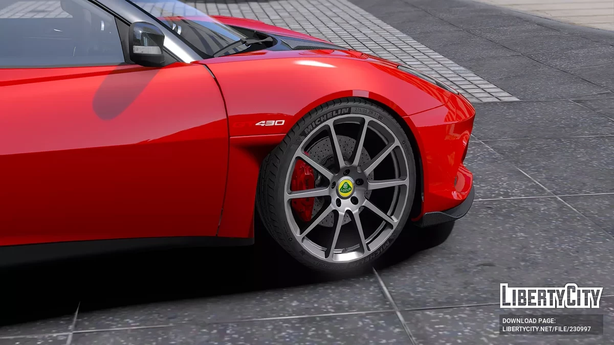 Колеса Lotus Evora GT-430 Michelin 4 / GTA 5