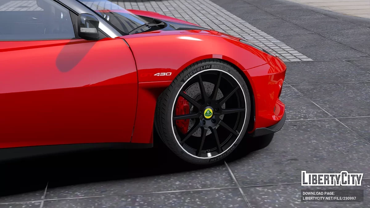 Колеса Lotus Evora GT-430 Michelin 4 / GTA 5