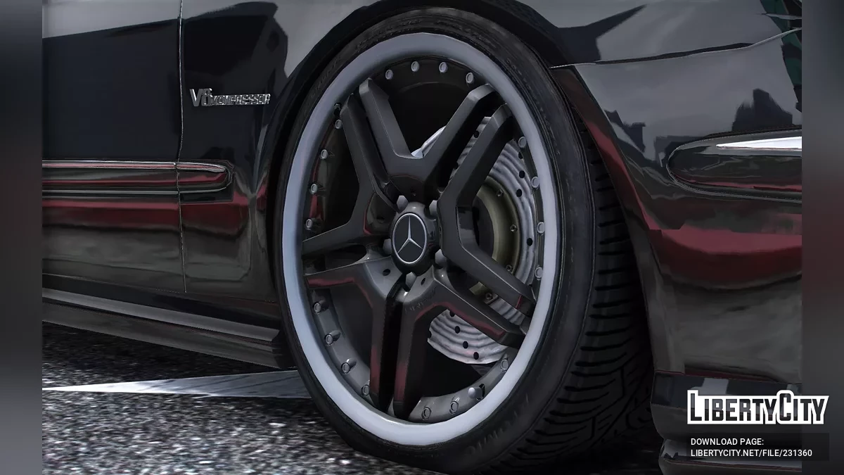 Mercedes-Benz AMG CL65 S65 SL65 2 Piece Wheels [Replace] / GTA 5
