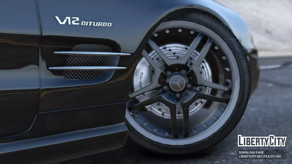 Mercedes-Benz AMG CL65 S65 SL65 2 Piece Wheels [Replace] / GTA 5