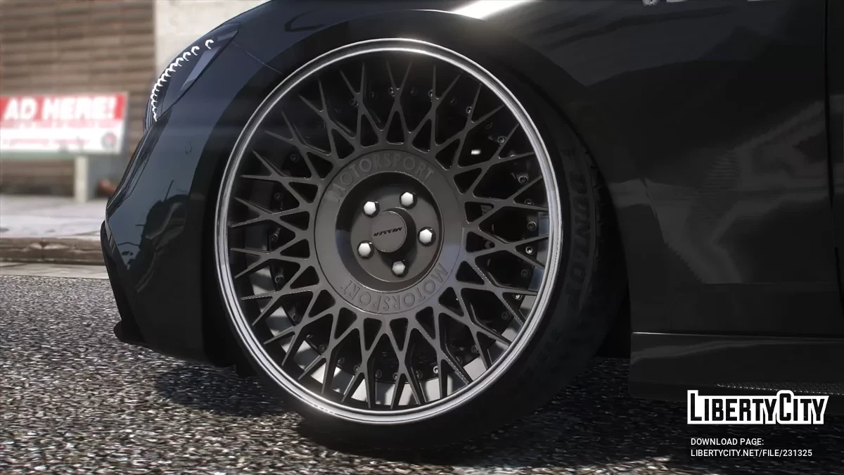 Пак дисков Messer (Stretched Tire) / GTA 5