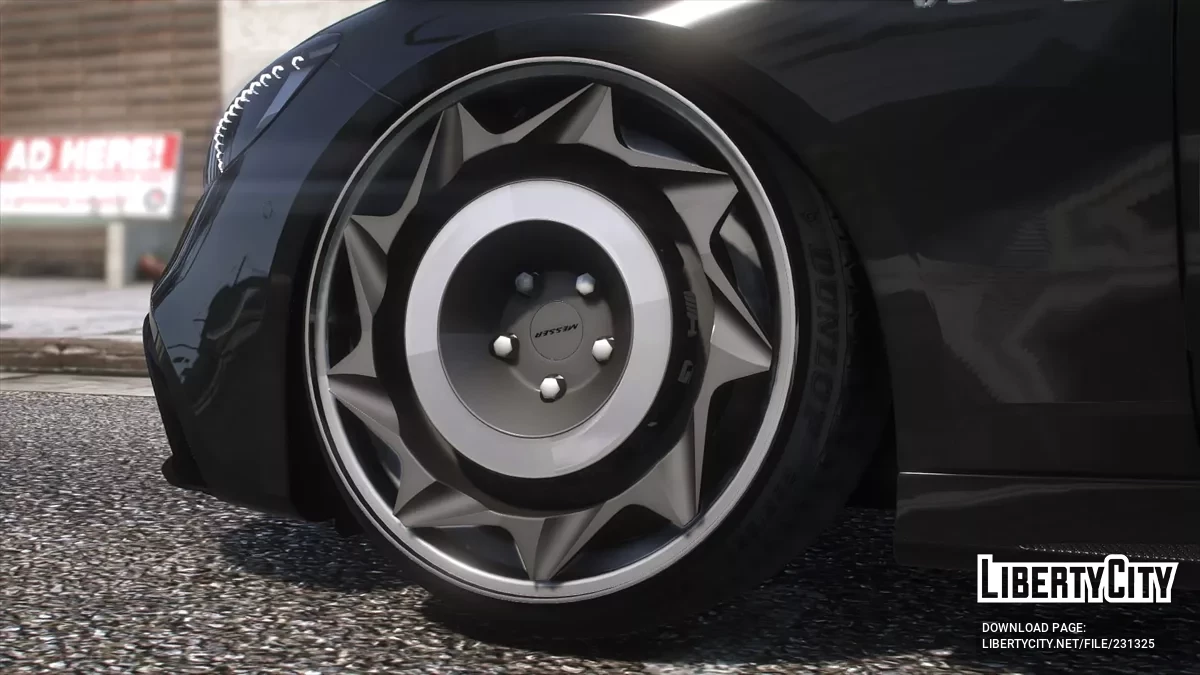 Пак дисков Messer (Stretched Tire) / GTA 5