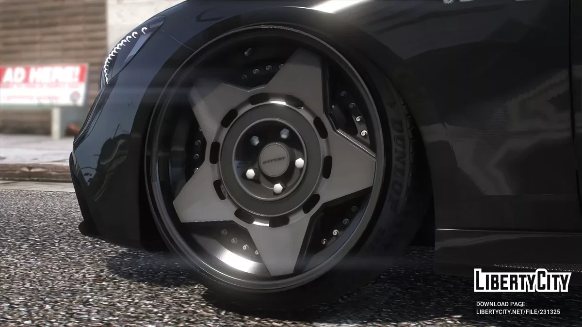 Пак дисков Messer (Stretched Tire) / GTA 5