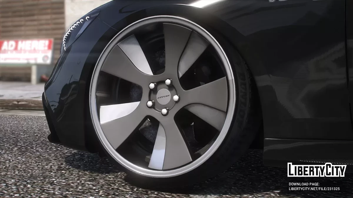Пак дисков Messer (Stretched Tire) / GTA 5