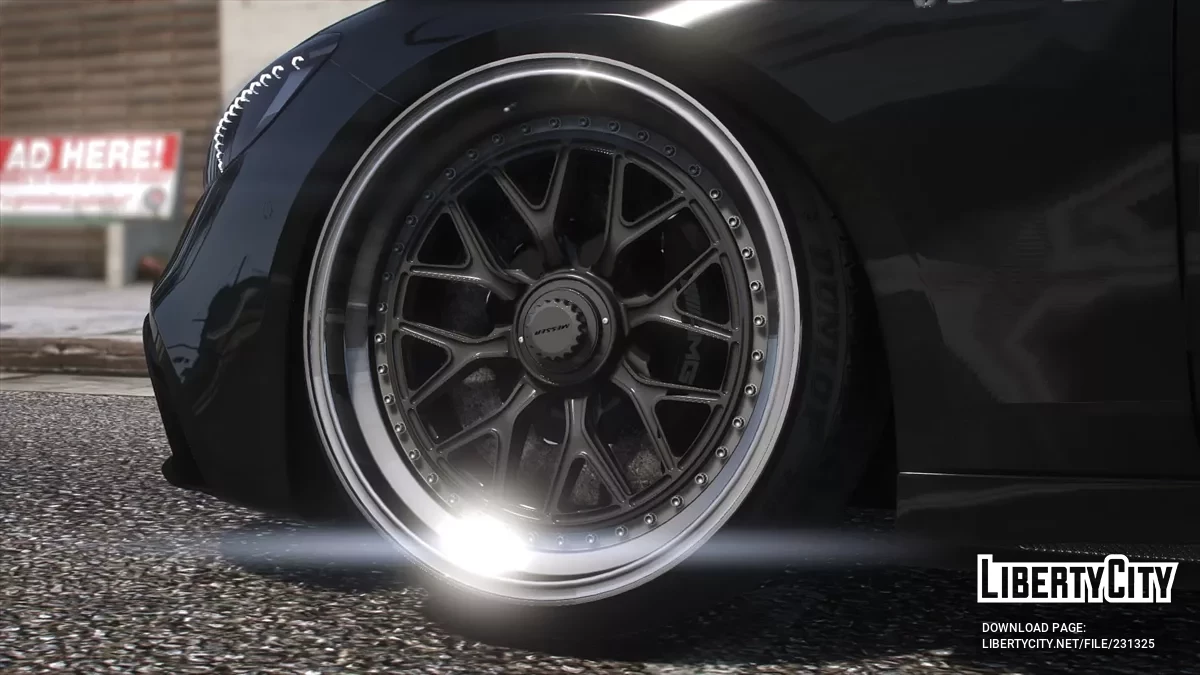 Пак дисков Messer (Stretched Tire) / GTA 5