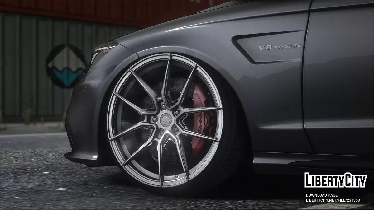 Пак колес AG Luxury (Stretched Tire) / GTA 5