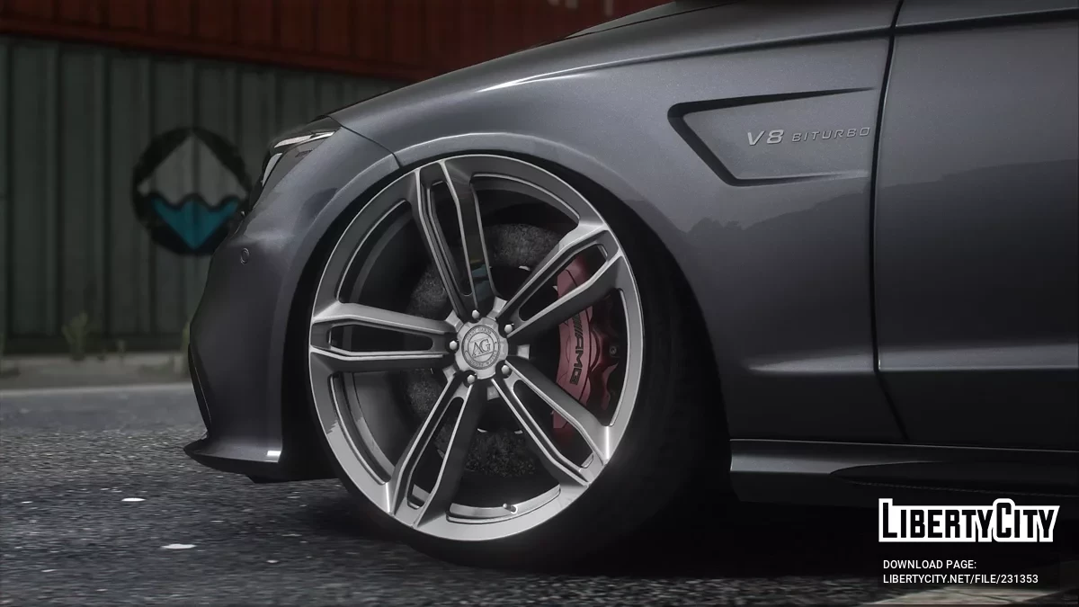 Пак колес AG Luxury (Stretched Tire) / GTA 5