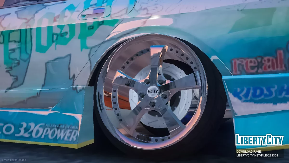 Blitz Technospeed Z2 JDM Rare Sport / GTA 5