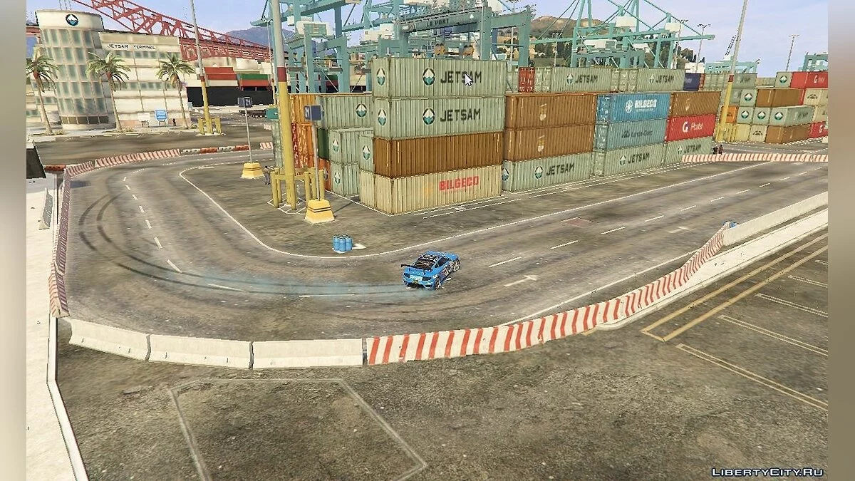 Docks Drift Layout 1.0 / GTA 5