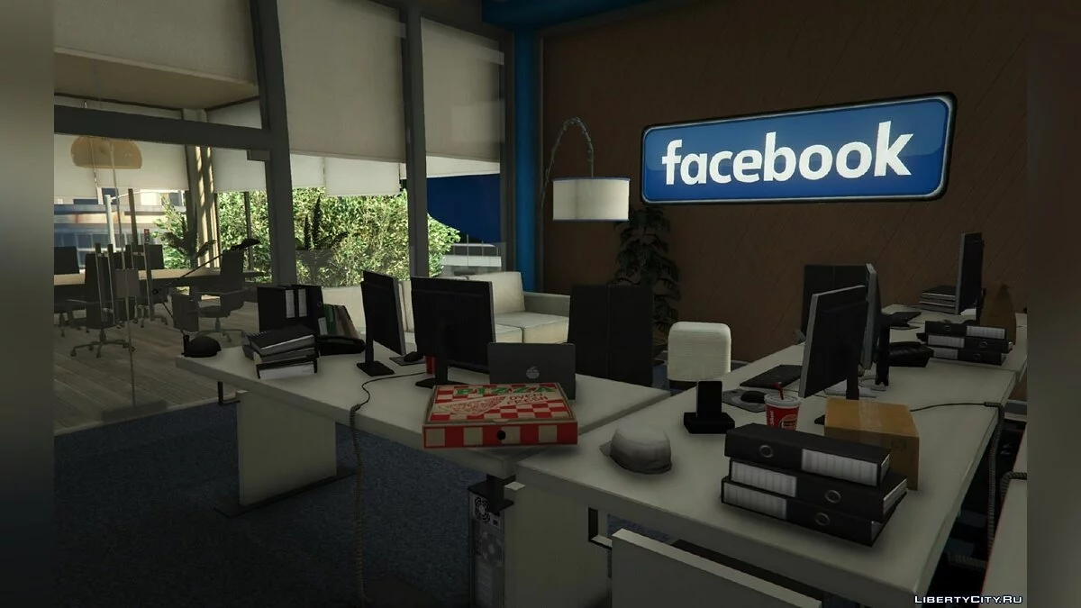 Здание Facebook / Social Network Building 1.8 / GTA 5
