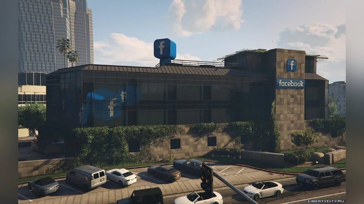 Здание Facebook / Social Network Building 1.8 / GTA 5