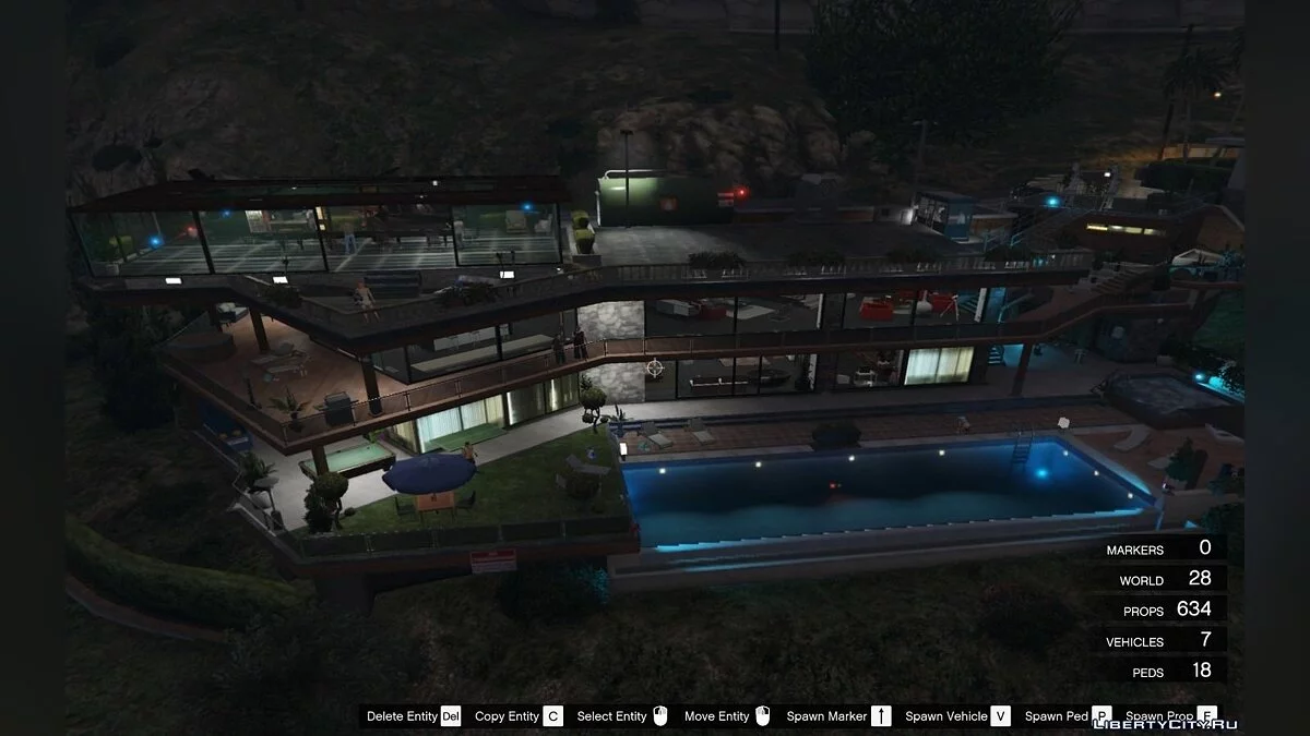 A True Boss Hollywood Mansion (Franklin safehouse) 3.0 / GTA 5