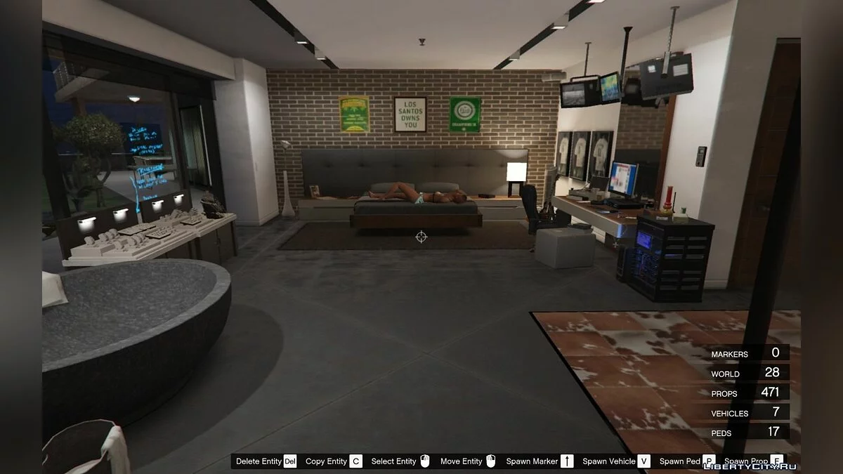 A True Boss Hollywood Mansion (Franklin safehouse) 3.0 / GTA 5
