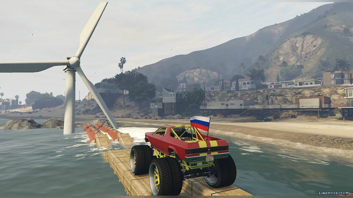 Parkour Track for The Liberator / GTA 5