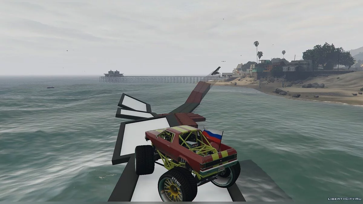 Parkour Track for The Liberator / GTA 5